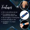 Ardell | 28 Tips - Künstliche Nägel - |Blau Matt| - Größe S Produktbild-Vorschau 5