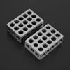 2 blocs 25 x 50 x 75 mm avec 23 trous, bloc de fraisage Voir les images du produit 7