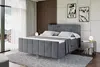ALTDECOR Boxspringbett mit Silber Füßen, Matratze und Produktbild-Vorschau 4