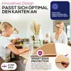 Glasklar Folie 2 mm + abgeschrägte Kante, transparente Produktbild-Vorschau 3