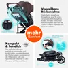 Daliya® NEOMOVE 3in1 Kinderwagen, mit i-Size Babyschale & Produktbild-Vorschau 6