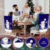 KESSER® Premium Weihnachtsstuhlüberzug Set Stuhlhussen für Produktbild-Vorschau 5