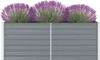 vidaXL Podwyższona grządka 160 x 80 x 45 cm Stal ocynkowana Podgląd zdjęcia produktu 2
