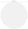 vidaXL Tafelkleed, mat, diameter 80 cm, 1,6 mm PVC Productafbeelding-voorbeeld 5