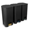 Go Practic Mülleimer Küche Mülltrennsystem 3x 40 L Mit Produktbild-Vorschau 1