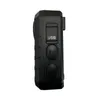 A close-up side view of a black body camera. Produktbild-Vorschau