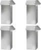 vidaXL Schneckenzauns 8 stk. 100 x 3,5 x 25 cm Verzinkter Produktbild-Vorschau 5