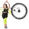 Hhw12 Plus Size Hula Hop Černá S Výstupky A Závažími Hms Náhled obrázku produktu 2