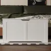 GROSSE HOLZKISTE ZUR AUFBEWAHRUNG – WEISS – LOFT 100 cm Produktbild-Vorschau 4