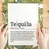 Tequila Poster Definition Kunstdruck Wandbild Geschenk – A4 Produktbild-Vorschau 3