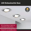 Paulmann LED Einbauleuchte Base Basisset schwenkbar Produktbild-Vorschau 5