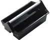 A black plastic tool carrier with a silver handle is shown against a white background. Podgląd zdjęcia produktu