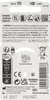 The image shows the back of a blister pack of hearing aid batteries. Voir les images du produit