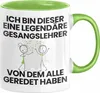 Gesangslehrer Geschenk Tasse Lustige Geschenkidee Produktbild-Vorschau 1