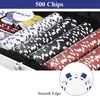 Ultimate Pokerset mit 500 Chips/ 2 Poker Set/ 5 Würfel/ Produktbild-Vorschau 3