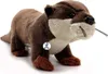 A plush toy otter is shown from a side angle against a white background. Produktbild-Vorschau