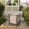 Redcliffs Campingtisch mit Schrank Beige 48x48x53,5 cm Produktbild-Vorschau 4