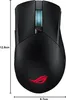 ASUS ROG Gladius II Core, rechts, Optisch, USB Typ-A, 6200 Produktbild-Vorschau 7