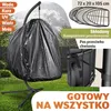 Fotel wiszący ELONEO z podstawą, wygodny fotel bujany do Podgląd zdjęcia produktu 8