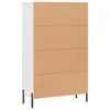 vidaXL Highboard blanc 69,5x31x115 cm Bois composite Voir les images du produit 9