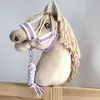 Hobby Horse Set: A3 Halfter mit weißem Fell + Seilleine - Produktbild-Vorschau 9