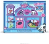 The image shows the packaging of a Littlest Pet Shop playset. Produktbild-Vorschau