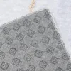 The underside of a rug with a marble abstract pattern. Produktbild-Vorschau