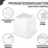 JustValue Möbelerhöher – 4er-Set – 8 cm Erhöhung – Max. 600 Produktbild-Vorschau 2