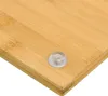 vidaXL Nakładki na kuchenkę 2 szt. 50x28x1,5 cm bambusowe Podgląd zdjęcia produktu 2