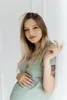 DOLCE SONNO Stillnachthemd Damen Kurzarm Baumwolle Produktbild-Vorschau 3