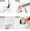 A four-panel image demonstrating how to use shoe inserts. Náhľad obrázku produktu
