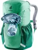 A close-up view of a green Deuter backpack for children. Náhľad obrázku produktu