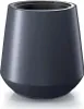 A dark gray planter pot is shown against a white background. Anteprima dell’immagine prodotto