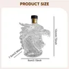 Láhev na whisky ve tvaru mořského draka – jedinečná Náhled obrázku produktu 3