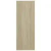 vidaXL Stolik konsola dąb sonoma 105x30x80 cm materiał Podgląd zdjęcia produktu 7
