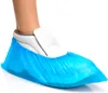Blau Überziehschuhe aus Folie – 100 Stück Einweg Produktbild-Vorschau 2