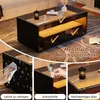 Merax Couchtisch mit Hochglanz-Schubladen und Produktbild-Vorschau 4