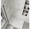 AICA 76x185cm Walk in Dusche 6mm NANO ESG schwarz für Produktbild-Vorschau 3