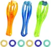 6er-Set Finger Massage Ringe + 3 Handmassageroller, Stress Produktbild-Vorschau 1