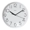 Orologio da parete Hama OF-220 22cm a basso rumore, bianco Anteprima dell’immagine prodotto 1