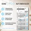 4 Monatskalender 2027 Wandkalender Design Splatter mit Produktbild-Vorschau 2