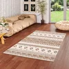 In- und Outdoor Teppich Beidseitig Cape Cod Ethno Braun Produktbild-Vorschau 2