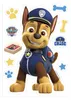 Jedlý papír Paw Patrol Chase k vystříhnutí 21x14,8cm Náhled obrázku produktu 5