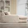 Sweiko Canapé-lit moderne en velours côtelé Cloud Couch Voir les images du produit 12