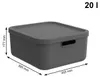 Rotho Aufbewahrungsbox 3er-Set 20 l Albula Light – Produktbild-Vorschau 3