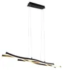 LED-Pendelleuchte - Schwarz - Metall - Messing - 1-flammig Produktbild-Vorschau 1