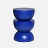 A stack of three blue, bowl-shaped objects, likely a side table. Anteprima dell’immagine prodotto