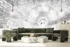 Muralo Vlies Fototapete ZIEGEL Tunnel 3D Effekt Abstraktion Produktbild-Vorschau 5