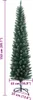 vidaXL Umelý vianočný stromček slim 150 LED 150 cm Náhľad obrázku produktu 7