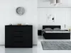 Kommode mit 4 Schubladen 2 Schränke 120cm Klamotenschrank Produktbild-Vorschau 2